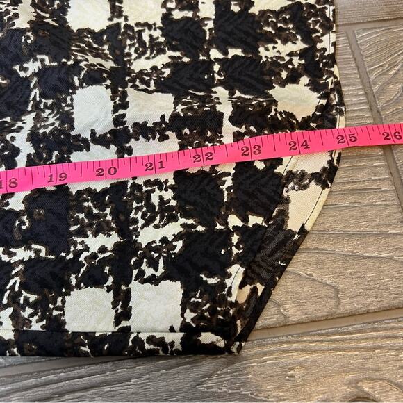 J. Crew Collection Silk Twill Ruffle Collar Blouse in Plaid - Picture 2 of 7